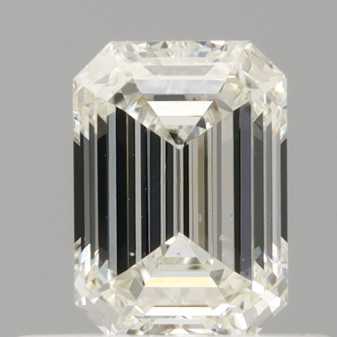 Diamond Natural 0,53Ct J-SI1 Emerald - GIA2556725987 1