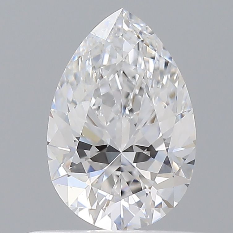 Diamond Natural 0,53Ct D-VS1 Pear - GIA7556725892 1