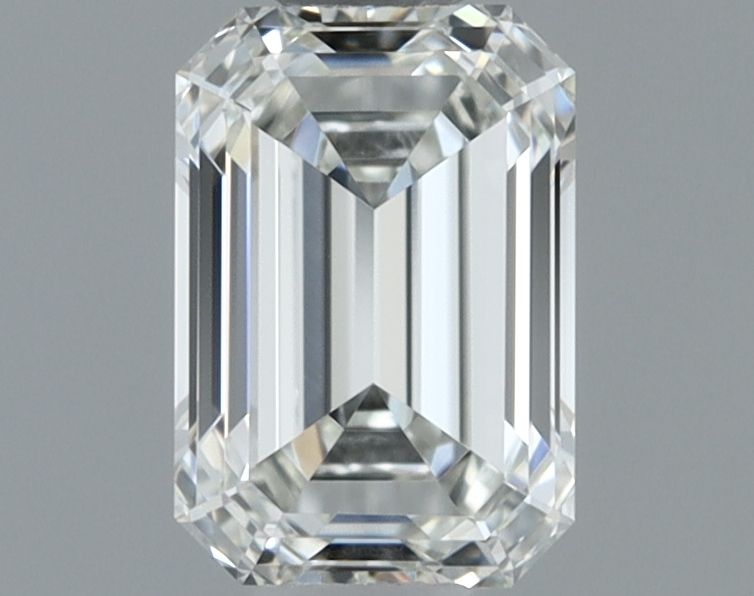 Diamond Natural 0,5Ct J-VVS1 Emerald - GIA7558761032 1