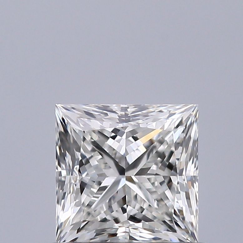 Diamond Natural 0,57Ct H-VVS2 Princess - GIA2554753757 1