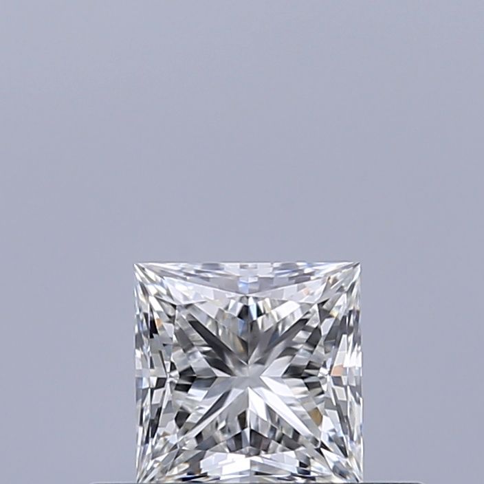 Diamond Natural 0,37Ct F-VVS1 Princess - GIA2556787162 1