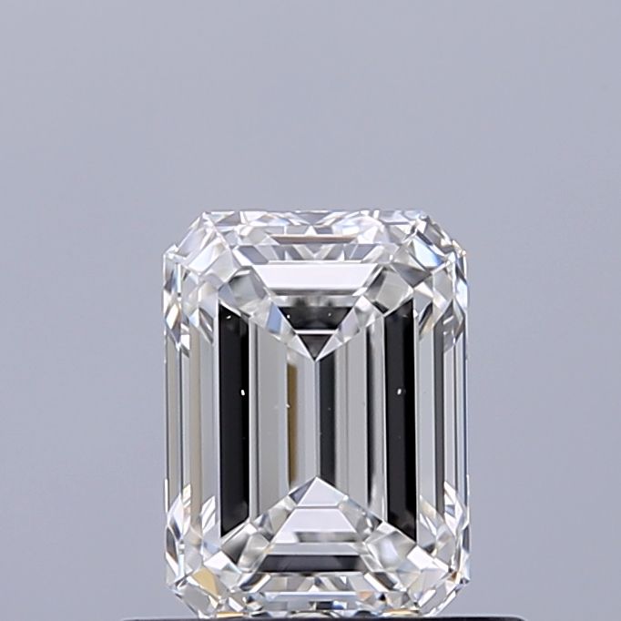 Diamond Natural 0,7Ct F-VS2 Emerald - GIA6555750296 1