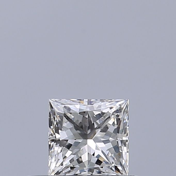 Diamond Natural 0,31Ct E-VVS2 Princess - GIA7558750509 1