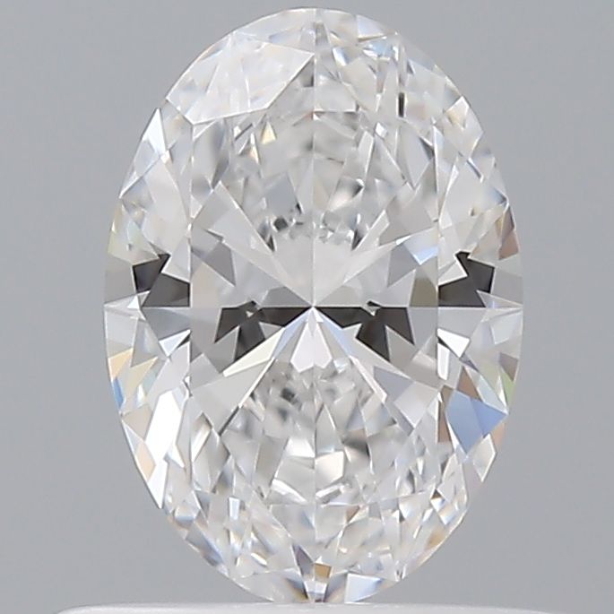 Diamond Natural 0,53Ct D-VVS1 Oval - GIA7552726557 1
