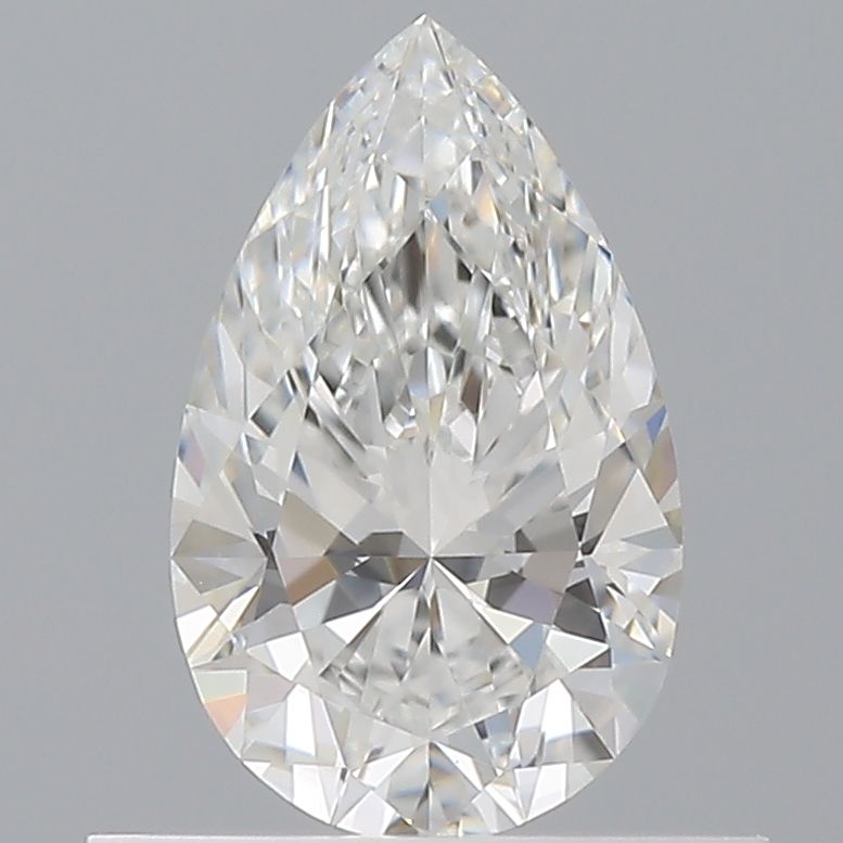 Diamond Natural 0,55Ct F-VVS2 Pear - GIA6551725640 1
