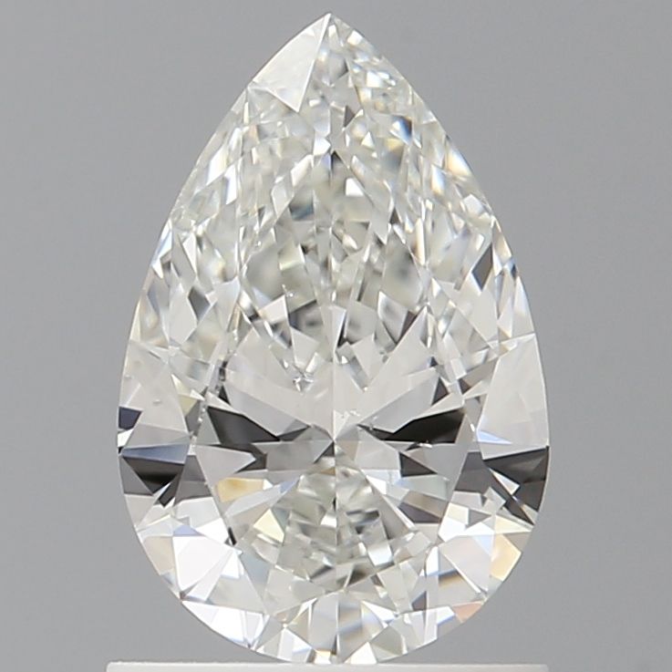 Diamond Natural 1Ct G-SI1 Pear - GIA7551742126 1