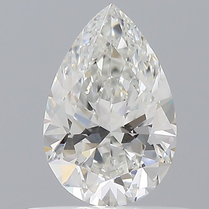 Diamond Natural 0,55Ct H-VVS1 Pear - GIA7558675620 1