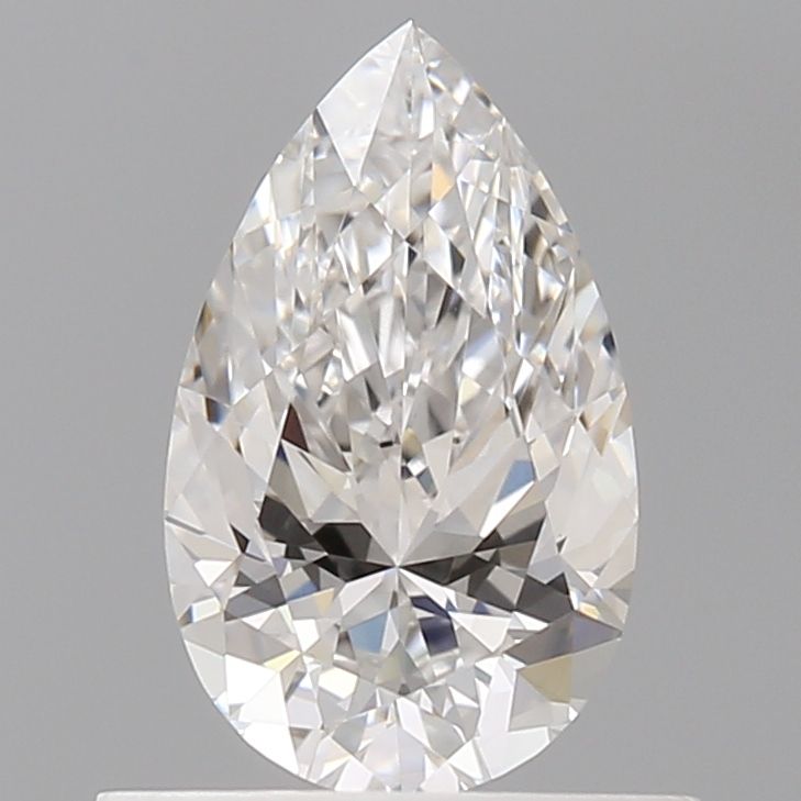 Diamond Natural 0,6Ct F-VVS2 Pear - GIA6551725801 1