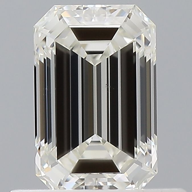 Diamond Natural 0,71Ct I-VS1 Emerald - GIA7552775611 1