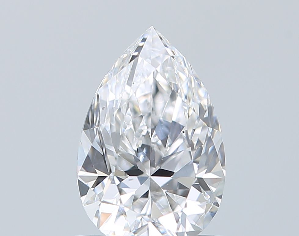 Diamond Natural 0,71Ct D-SI2 Pear - GIA2556661750 1