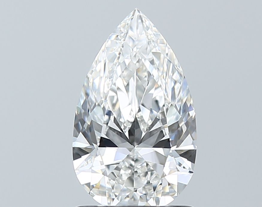 Diamond Natural 1,25Ct E-VVS1 Pear - GIA7556600047 1