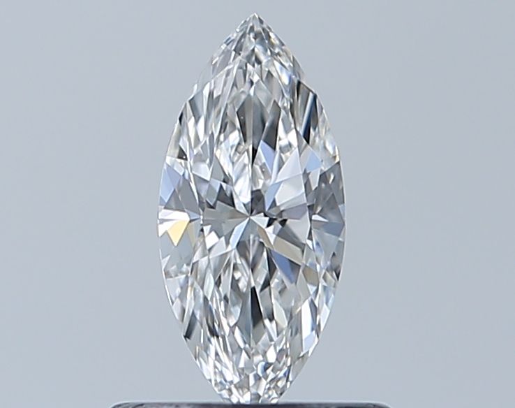 Diamond Natural 0,43Ct D-VVS1 Marquise - GIA7551661796 1