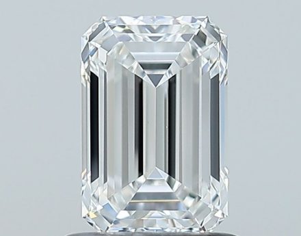 Diamond Natural 1Ct E-VS1 Emerald - GIA6552661749 1