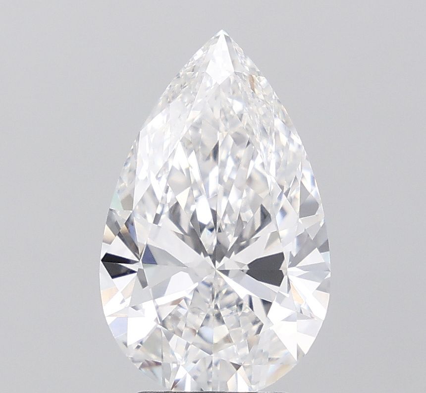 Lab Grown Diamond Lab-grown 3,74Ct E-VVS2 Pear - IGILG800644475 1