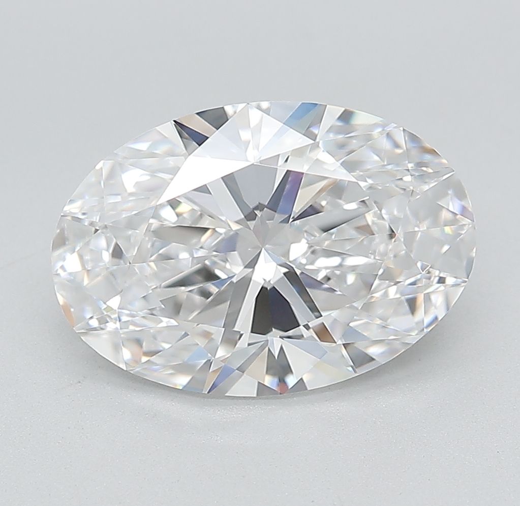 Lab Grown Diamond Lab-grown 3,38Ct D-IF Oval - IGILG723548807 1