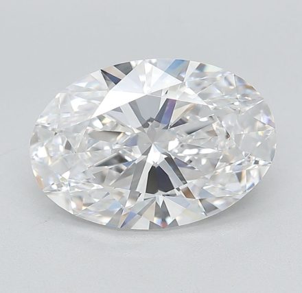 Lab Grown Diamond Lab-grown 3,38Ct D-IF Oval - IGILG723548807 1