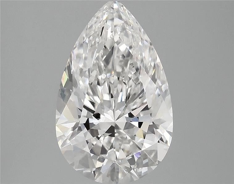 Lab Grown Diamond Lab-grown 2,9Ct E-VVS2 Pear - IGILG805638236 1