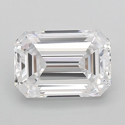 Lab Grown Diamond Lab-grown 3,26Ct D-IF Emerald - IGILG817677092 1