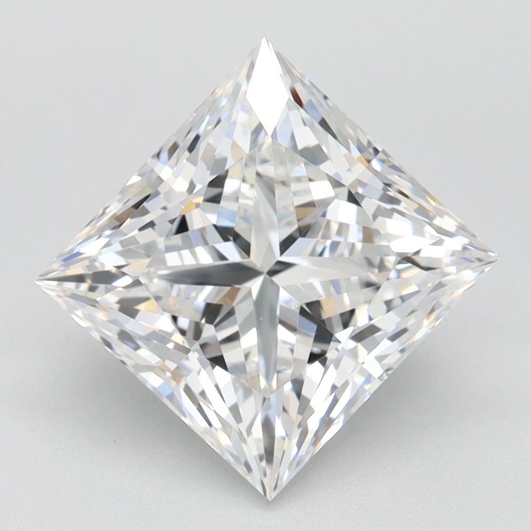 Lab Grown Diamond Lab-grown 3,09Ct D-IF Princess - IGILG747508077 1