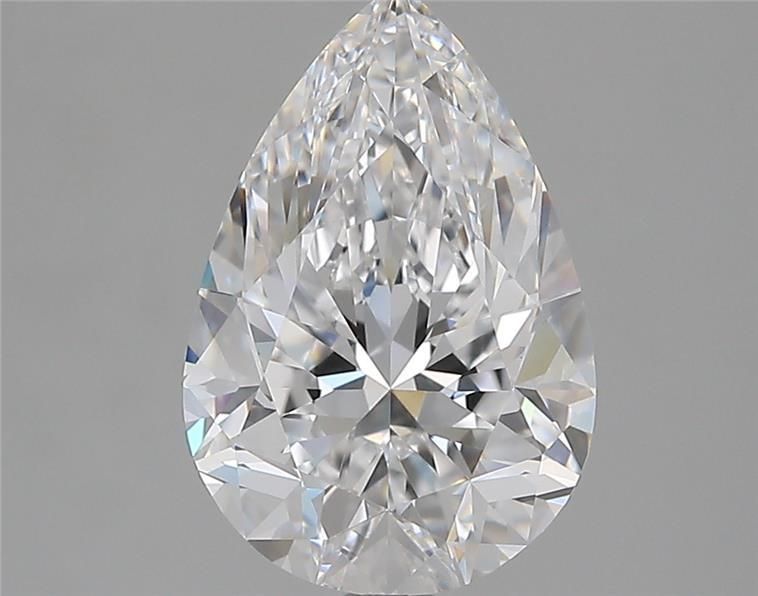 Lab Grown Diamond Lab-grown 3,01Ct D-IF Pear - IGILG811622395 1