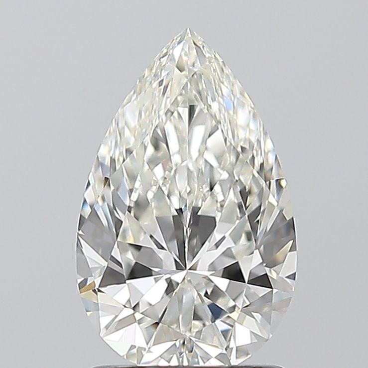 Diamond Natural 1,3Ct H-VS1 Pear - GIA6552726082 1