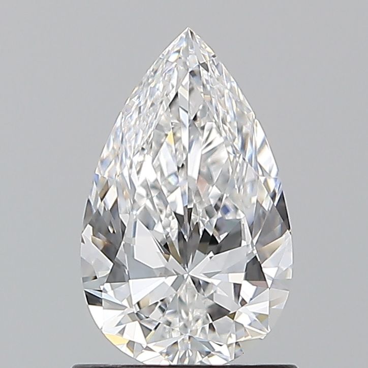 Diamond Natural 1Ct E-VVS2 Pear - GIA5242009584 1