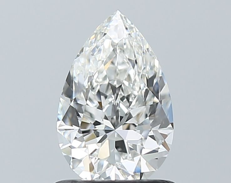 Diamond Natural 0,9Ct G-IF Pear - GIA6551661394 1