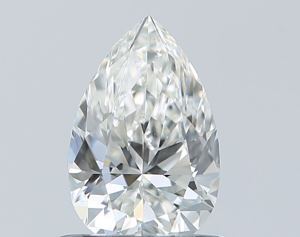 Diamond Natural 0,7Ct H-IF Pear - GIA7558661805 1