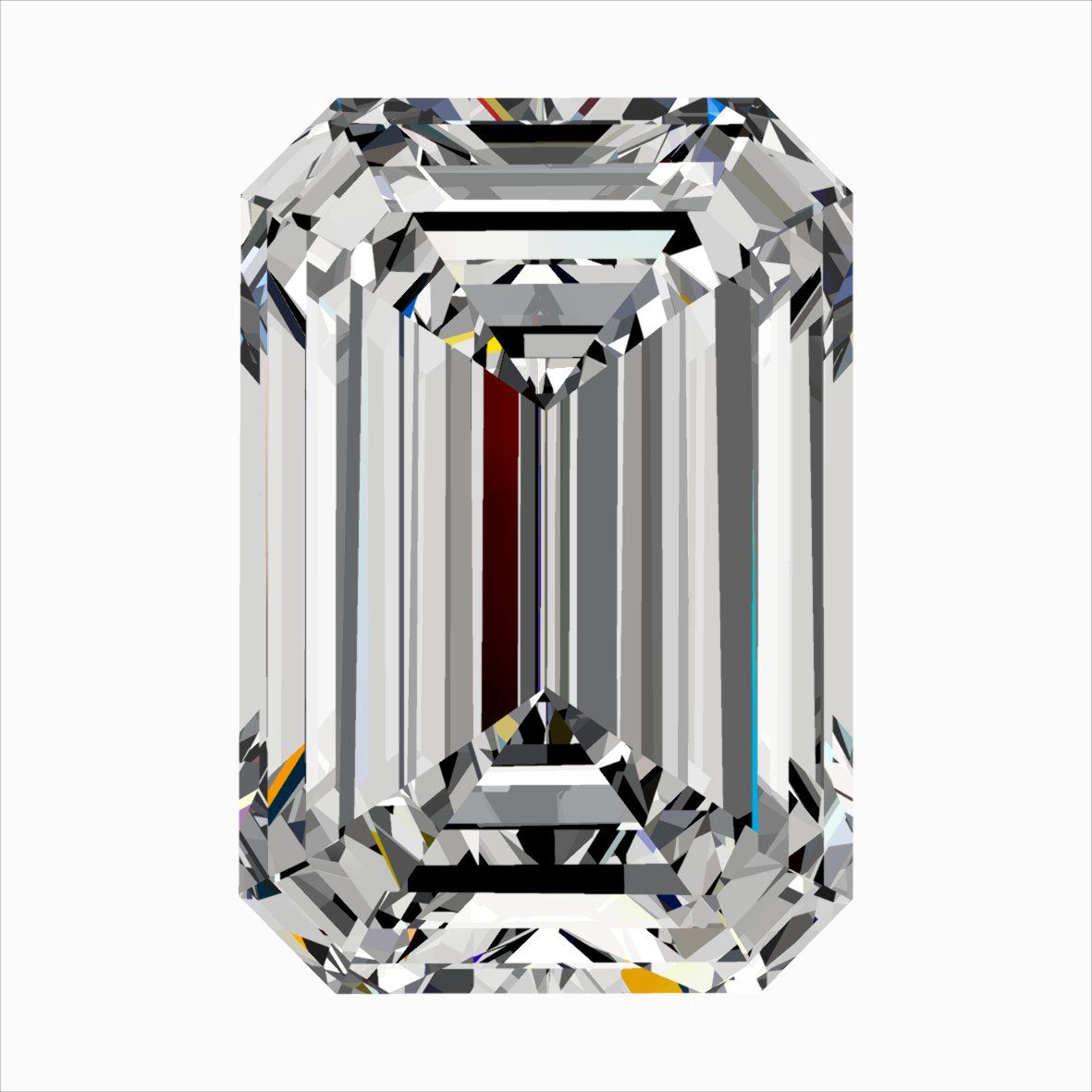 Diamond Natural 0,3Ct G-VS2 Emerald - GIA6551757243 1