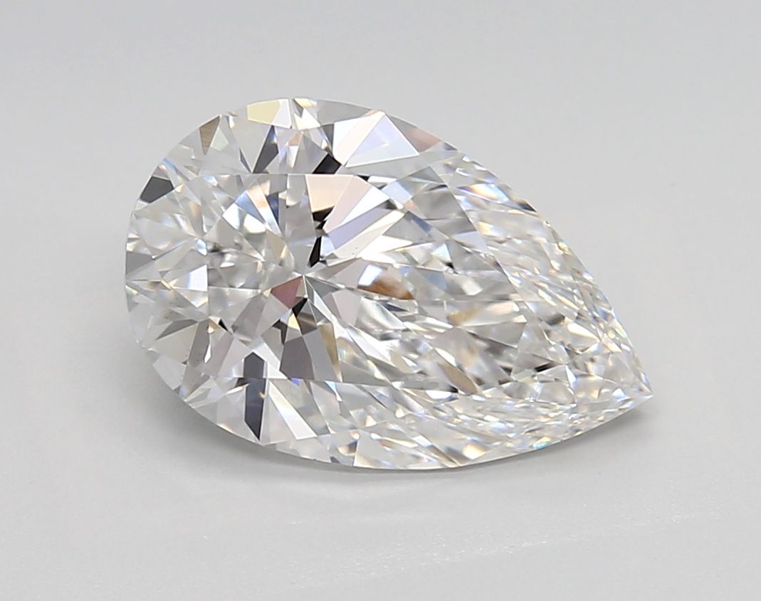 Lab Grown Diamond Lab-grown 3,03Ct E-VVS2 Pear - IGILG818699336 1