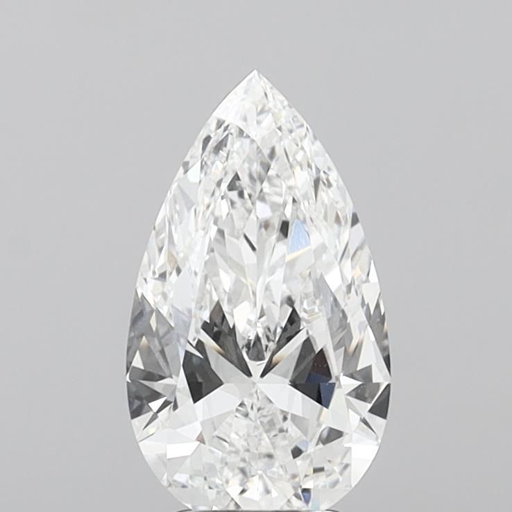 Lab Grown Diamond Lab-grown 3,01Ct D-VS1 Pear - IGILG818615772 1