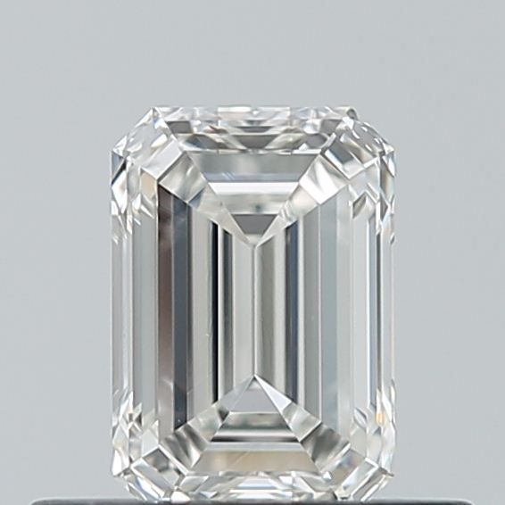 Diamond Natural 0,5Ct G-VVS2 Emerald - GIA6555766097 1