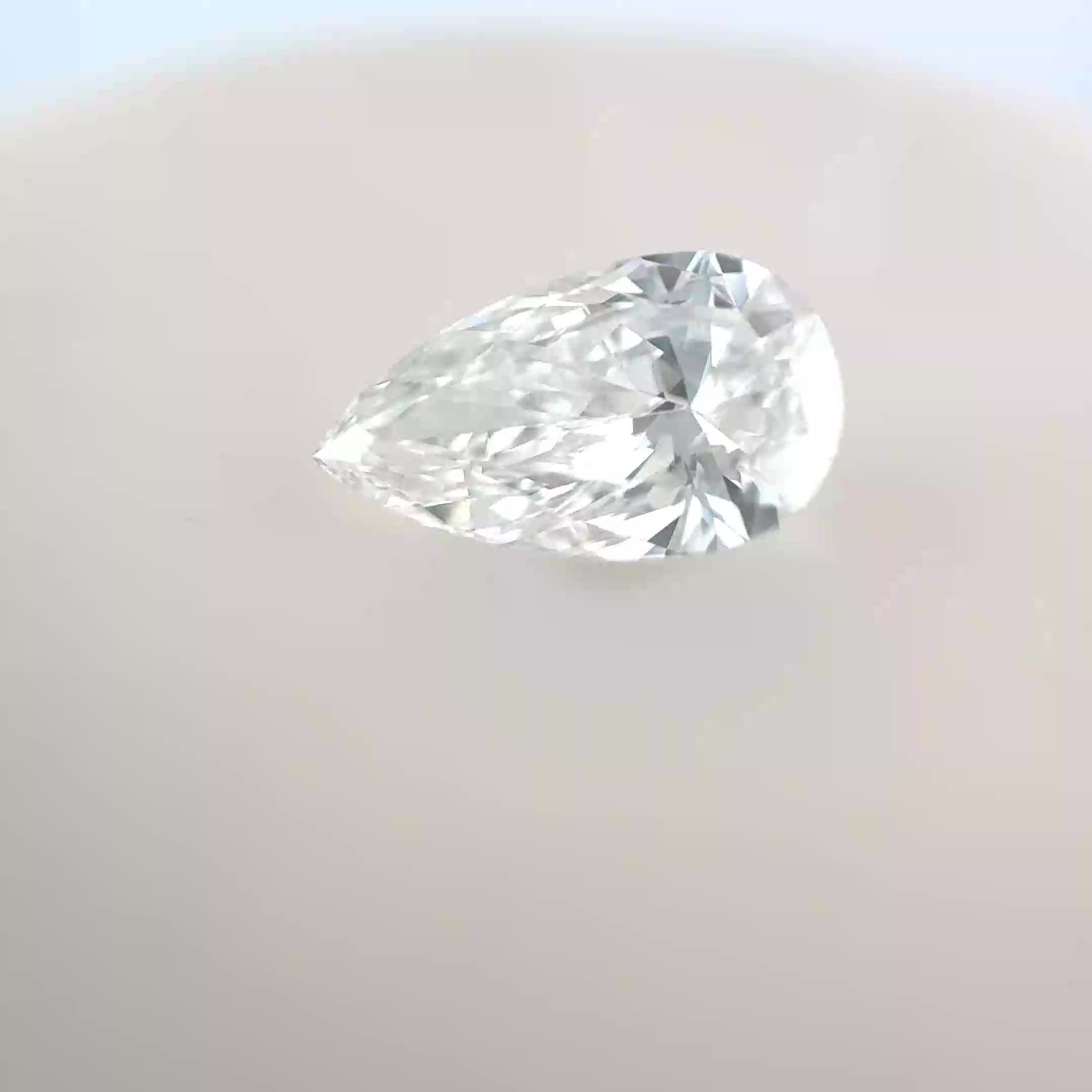 Diamond Natural 1,4Ct D-VS1 Pear - GIA7538917615 1