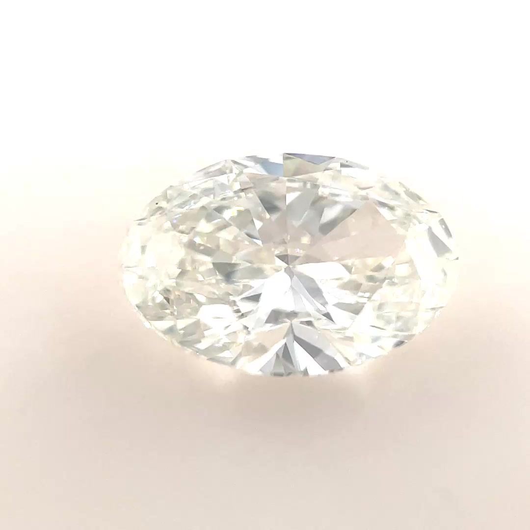 Diamond Natural 1,3Ct H-SI1 Oval - GIA7501345164 1