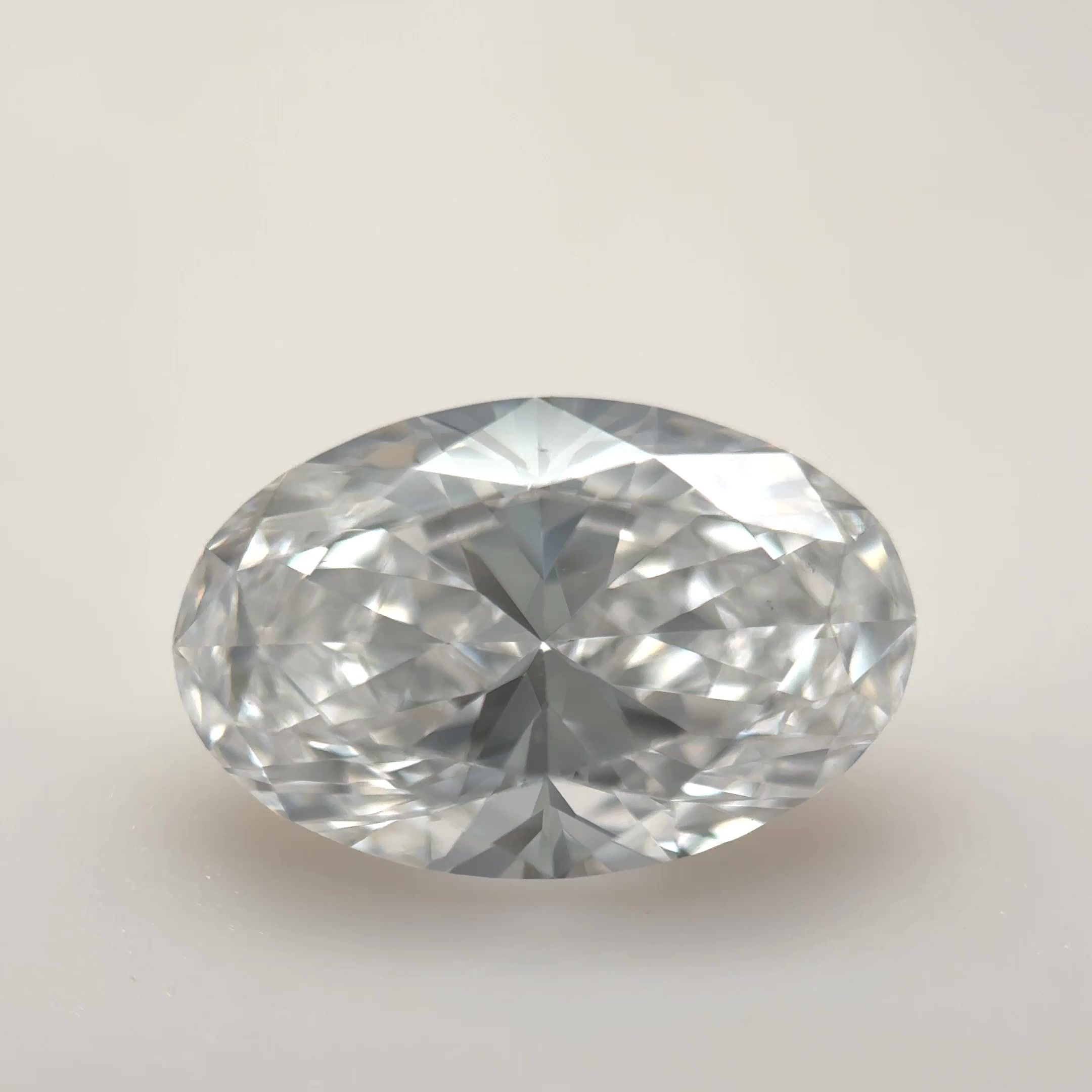 Diamond Natural 1,31Ct D-VS1 Oval - GIA7511187637 1