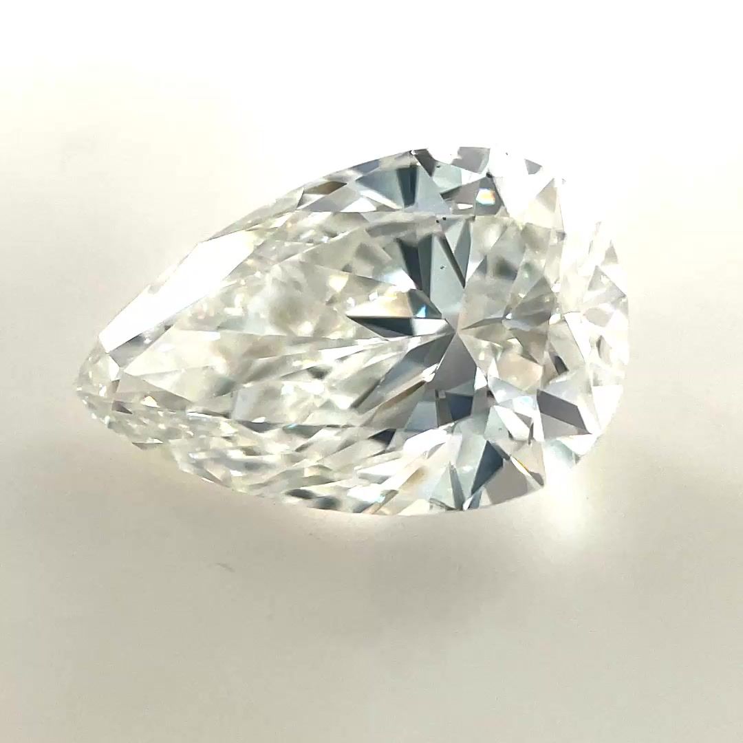 Diamond Natural 1,42Ct G-VS2 Pear - GIA5231350547 1
