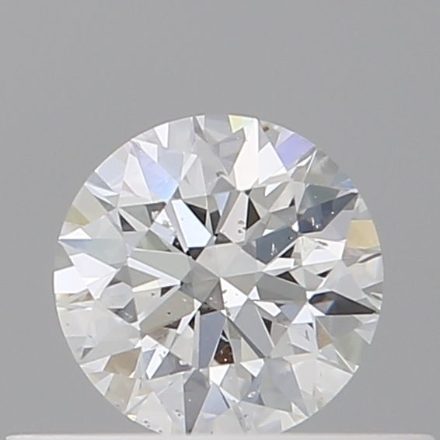 Diamond Natural 0,37Ct G-SI2 Round - GIA1553738266 1