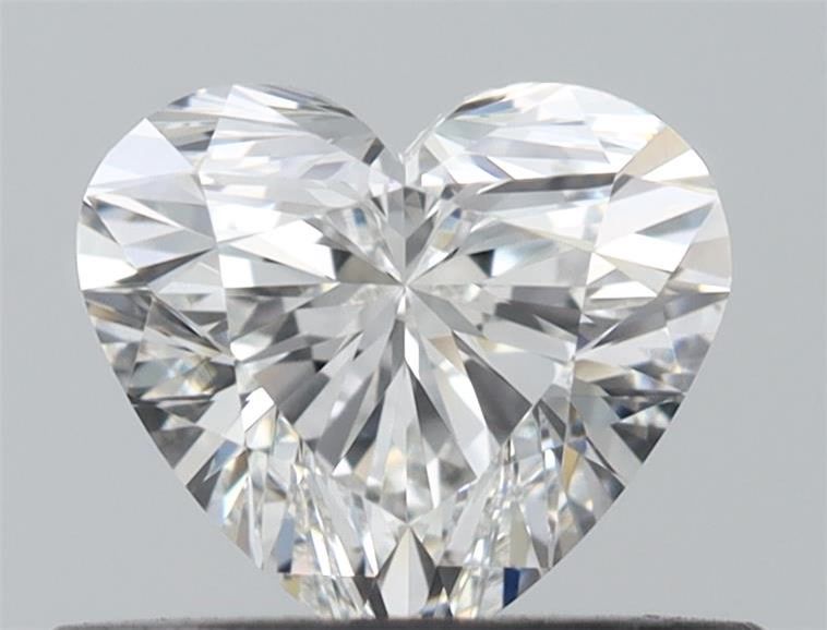 Diamond Natural 0,41Ct G-IF Heart - GIA7551737594 1