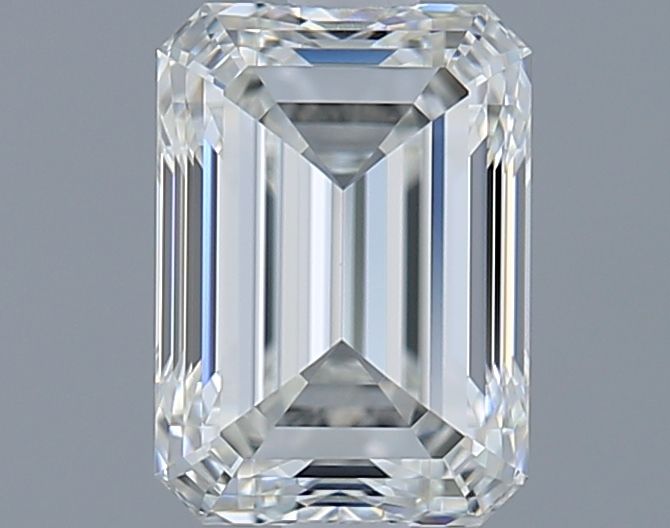 Diamond Natural 1,3Ct G-VVS2 Emerald - GIA7558689583 1
