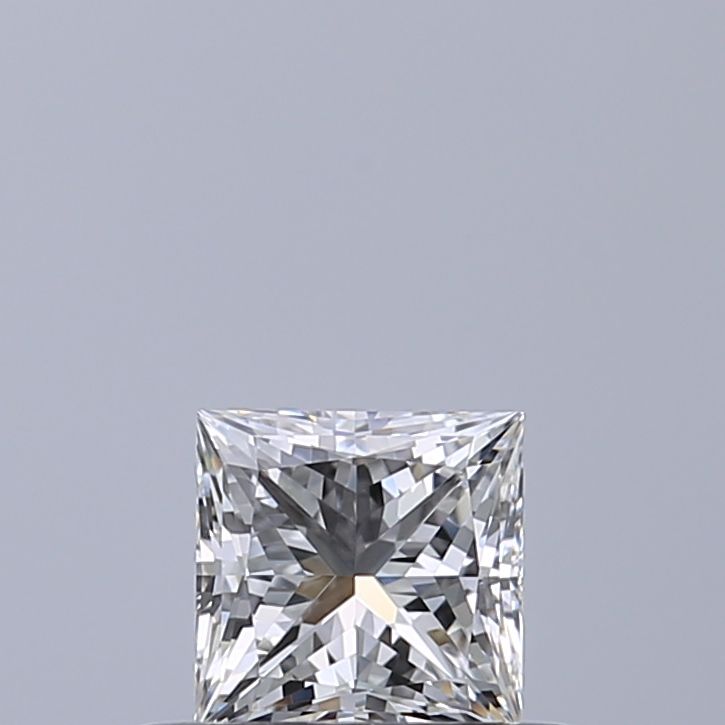 Diamond Natural 0,37Ct E-VVS1 Princess - GIA2554795190 1