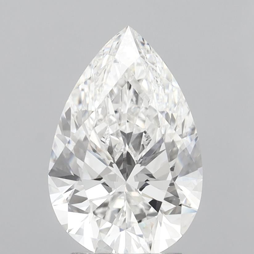 Lab Grown Diamond Lab-grown 3,04Ct E-VVS1 Pear - IGILG811630013 1