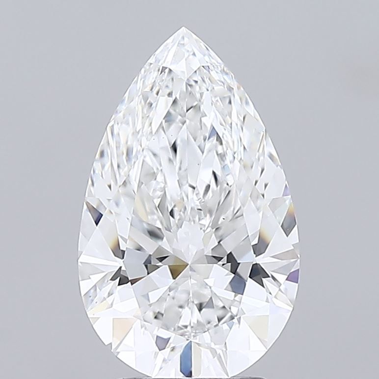 Lab Grown Diamond Lab-grown 3,09Ct E-VS1 Pear - IGILG819607374 1