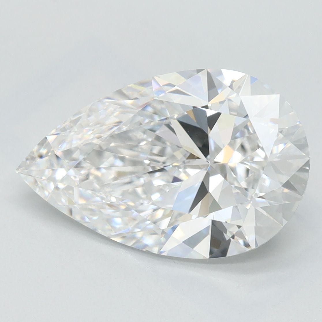 Lab Grown Diamond Lab-grown 2,54Ct D-IF Pear - IGILG715554063 1