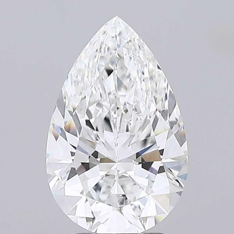 Lab Grown Diamond Lab-grown 3,05Ct E-VVS2 Pear - IGILG819607373 1