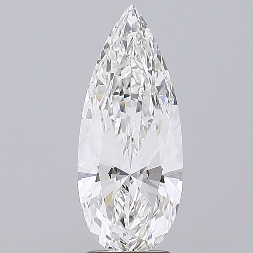 Lab Grown Diamond Lab-grown 3,09Ct E-VVS2 Pear - IGILG818617701 1