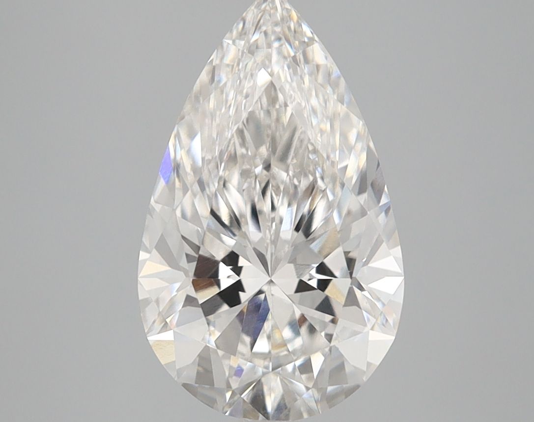 Lab Grown Diamond Lab-grown 2,5Ct F-VS1 Pear - IGILG640439821 1