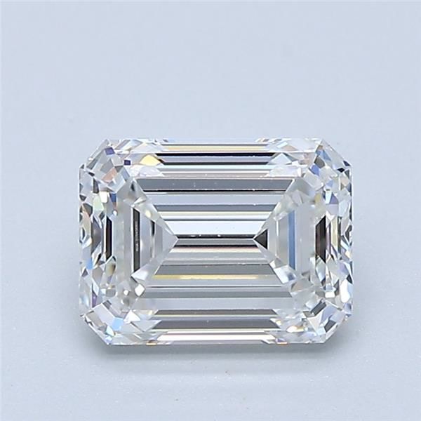 Diamond Natural 1,31Ct F-VVS2 Emerald - GIA5176458900 1