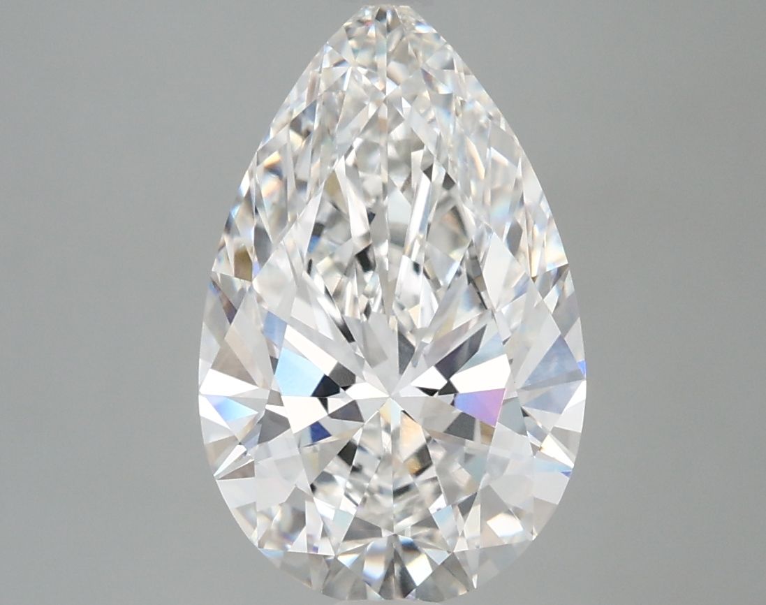 Lab Grown Diamond Lab-grown 3,24Ct F-VVS1 Pear - IGILG812601420 1