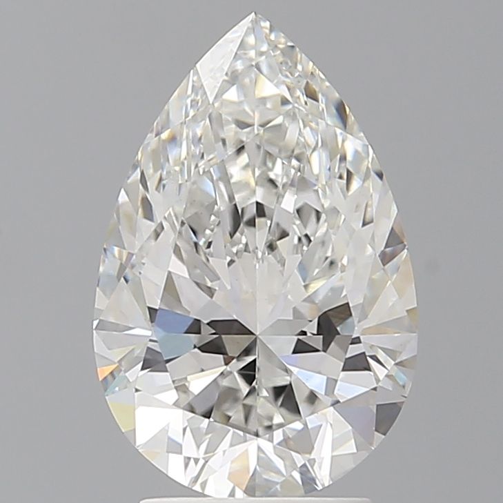 Lab Grown Diamond Lab-grown 3,03Ct F-VVS2 Pear - IGILG817612117 1