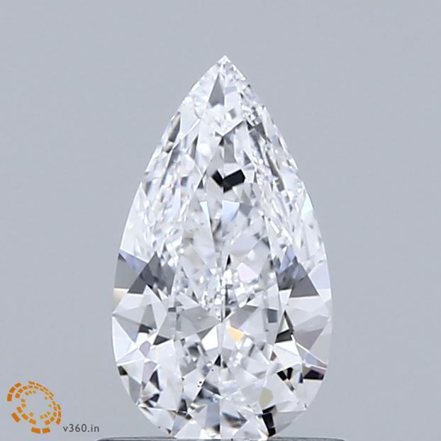Diamond Natural 0,8Ct D-VS1 Pear - GIA6551769103 1